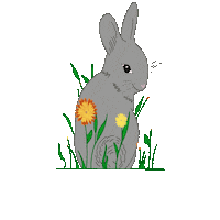 Bunny Hopping Sticker