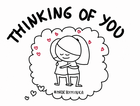 Thinking Of You Hug GIF