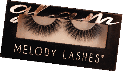 makeup lash Sticker by Melody Lashes