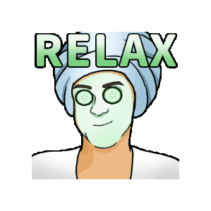 stanleymc giphygifmaker relax josh stanley Sticker
