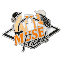 Friends Muse Sticker by IZE