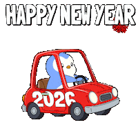 New Year Penguin Sticker by Pudgy Penguins