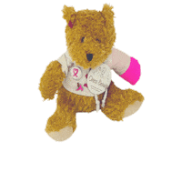 Bear Bella Sticker by ONCOBEAUTY ONLUS