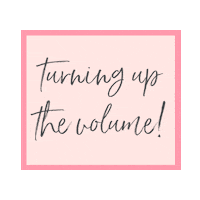 Turn It Up Volume Sticker by allisoncartercelebrates