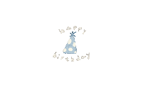 Happy Birthday Party Sticker