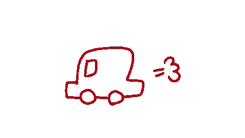 gif_tiahand car drive 車 tiahand Sticker
