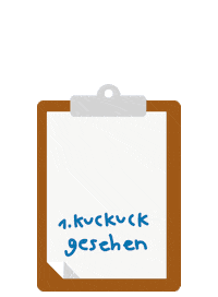 Cuckoo Sticker by BirdLife Oesterreich