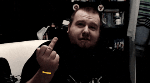 I_Am_Blindy giphygifmaker giphyattribution f you GIF