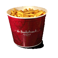 eetcafe_de_parkstraat snack texel frikandel snackbar Sticker