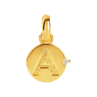 Gold Letter Sticker by Aleyole Jewelry