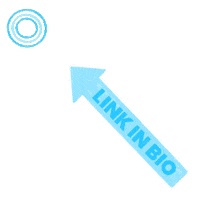 Blue Arrow Instagram Sticker by Later.com