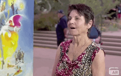 Good News Reaction GIF by ANTIQUES ROADSHOW | PBS