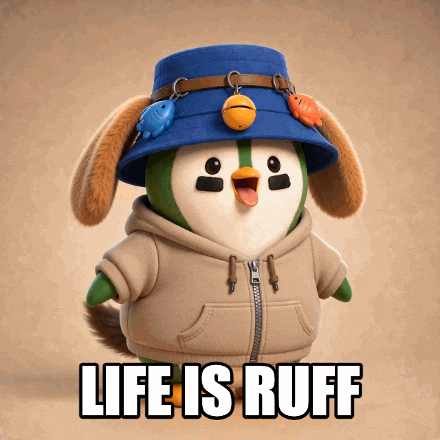 Happy Life Is Ruff GIF by ZaddyFi