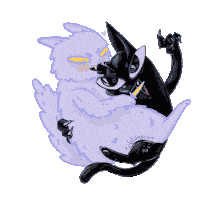 Cat Love Sticker