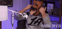 EntertheDarkWeb dog la paul scheer dog mask GIF