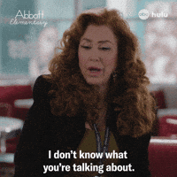 Abbott I Dont Know GIF by ABC Network