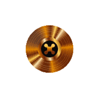 hubrecordsbrasil vinyl hub disc vinil Sticker