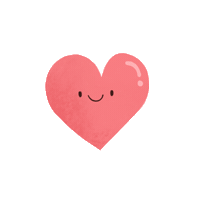 notienatsu heart red red heart notienatsu Sticker