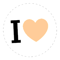 I Love Sticker by Seguros Unimed