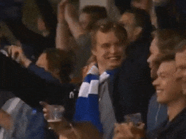 Happy Crowd GIF by IFK Göteborg