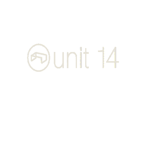 unit14 logo unit14 Sticker