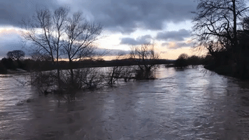 Storm Christoph Brings Flooding to Parts of Cheshire