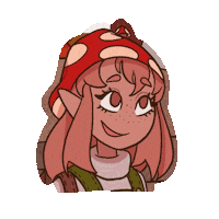 thayvee webtoon webcomic thayvee correo de zorro Sticker