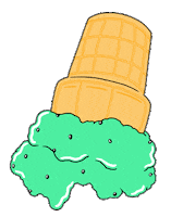 Sad Ice Cream Sticker by Originals