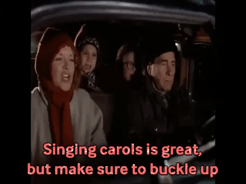 Buckle Up Christmas Story GIF by U in the Driver Seat