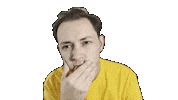 studiobarakcz think hmmm hm ted Sticker