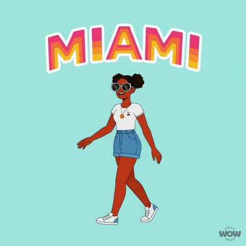 Palm Trees Wow GIF by World Of Women