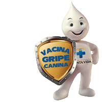 Santavida_hv santavida gripecanina vacinagripecanina vacinasantavida Sticker