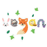 cat fox Sticker by Alba Paris