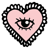 Heart Pink Sticker