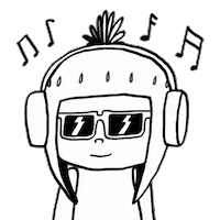 Musica Sticker by RainToMe