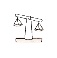 Balanza Sticker by FIBRA BRANDING