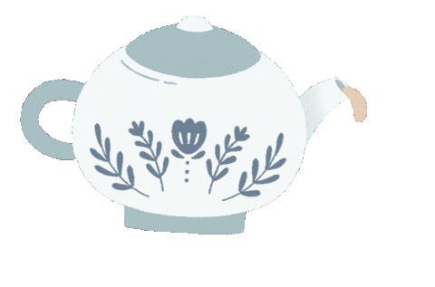 Tea Time Sticker
