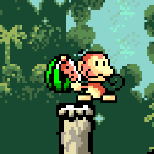 yoshi's island nintendo GIF