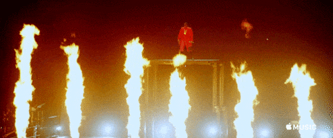 bad boy flames GIF by Apple Music