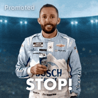 Ross Chastain Stop GIF by Busch Beer