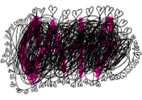 Cute Cats Hearts Sticker by Cats n Scribbles