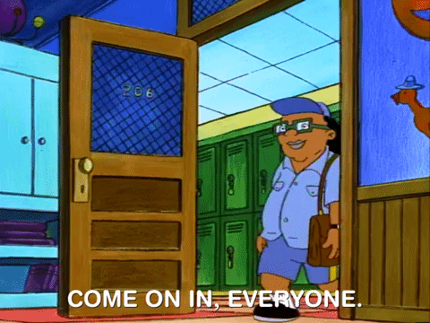 hey arnold nicksplat GIF