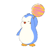 I Love You Penguin Sticker by Pudgy Penguins