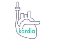 KardiaAthletica kardia kardia athletica toronto skyline kardia inc Sticker