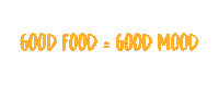 Good Food Good Mood Sticker by Autumn Fair