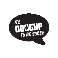 Cookie Dough Recovery Sticker by Doughp