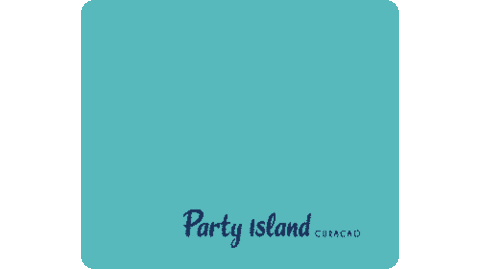 Caribbean Cura Sticker by Party Island Curacao