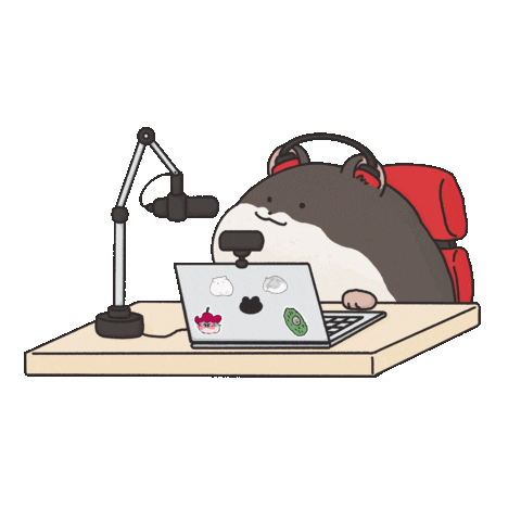 wanuwu giphyupload kawaii streamer stream Sticker