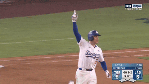 Celebrate Home Run GIF by MLB
