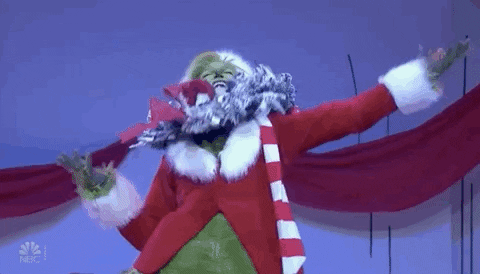 The Grinch Happy Dance GIF by NBC